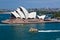 Sydney harbor ferry leaving Circular Quay