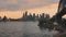 Sydney Harbor morning panning real time
