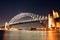 Sydney Harbour Bridge Night