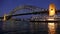 Sydney Harbour Bridge at Night - Video Loop