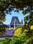 Sydney Harbour Bridge, View Through Leafy Trees, Australia