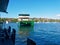 Sydney harbour Ferry Approaching Rose Bay Wharf, Sydney Harbour, Australia