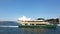 Sydney harbour Ferry Sailing Past the Opera House, Australia