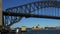 Sydney harbour from luna park