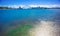 Sydney Harbour with nice rocks in the foreground and the beautiful harbour foreshore as a backdrop NSW Australia