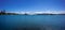 Sydney Harbour with nice rocks in the foreground and the beautiful harbour foreshore as a backdrop NSW Australia