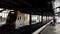 Sydney Metro Train Leaving Station, Australia
