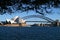 Sydney Opera and Harbour-Bridge