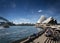 Sydney opera house and harbour promenade outdoor cafes in austra