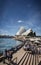 sydney opera house and harbour promenade outdoor cafes in australia