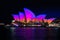 Sydney Opera House illumination Songlines During Vivid Sydney Fe