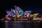 Sydney Opera House illumination Songlines During Vivid Sydney Festival