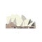 Sydney Opera House - landmark building from Australia.