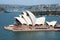 Sydney Opera House and Military Vessel