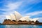 Sydney Opera House, NSW, Australia : Blue Sky