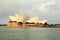 Sydney Opera House profile from South