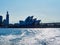 Sydney Opera House Silhouette, Sydney Harbour, NSW, Australia