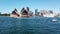 Sydney Opera House View From Passing Ferry, Australia