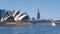 Sydney Opera House - viewed from Manly Ferry, Sydney, NSW, Australia