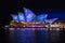 Sydney opera house vivid night life