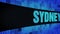 SYDNEY Side Text Scrolling LED Wall Pannel Display Sign Board