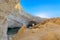 Sykia Cave at Melos Island, Greece