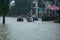 Sylhet Bangladesh 18 jun 2022: Flood situation in Sylhet Bangladesh