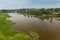 Sylva river in Kungur town, Russ