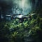 Sylvan Symphony: Aerial Ballet of a Drone in Verdant Wilderness