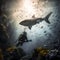 Symbiotic Encounter: Generative AI Unites Shark and Diver