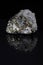 Symbiotic pyrite crystal druse rock sample
