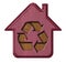 Symbol ecological house