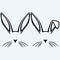 Symbol hare ears