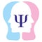 Symbol icon of the academic disciplinary psychology science