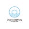 Symbol icon Illustration Of ocean dental inspiration