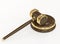 Symbol of justice - judicial 3d gavel