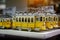 Symbol of Lisbon, a toy of the traditional yellow tram