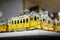 Symbol of Lisbon, a toy of the traditional yellow tram