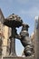 Symbol of Madrid â€” Sculpture of Bear and Madrono Tree at Puerta del Sol