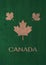 the symbol of maple leaf from Canada and the typography of the canadian country. brilliant and modern graphics create with retro