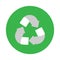 Symbol for recycling, label for recycling. World Ecology concept.