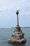 The symbol of Sevastopol - the Monument to the scuttled ships