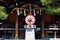 A symbol of Shintoism shrine, Kyoto Japan