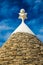 Symbol On Trullo House Roof - Alberobello, Italy