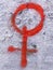 Symbol Venus for women
