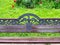 Symbolic Eagle on Bucharest Park Bench, Romania