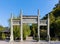 Symbolic entrance archway to Beigu Mountain