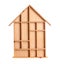 Symbolic wooden house