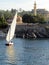 Symbols of modern Aswan: Nile, yacht, mosque 2039