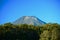 Symmetrial cone of a volcano Mt Ngauruhoe at Tongariro National Park, New Zealand. Part of the Pacific Ring of Fire.